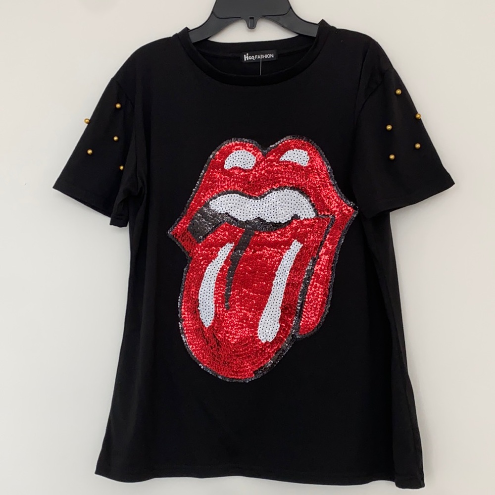 Rolling stone style top